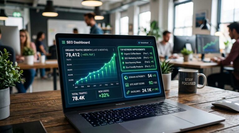 SEO dashboard