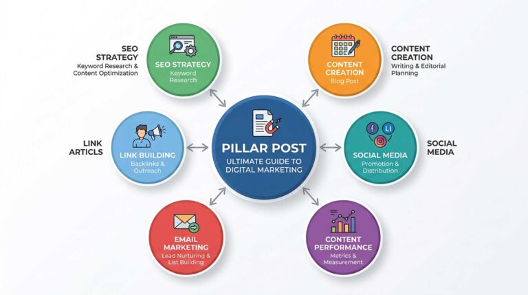 content cluster diagram