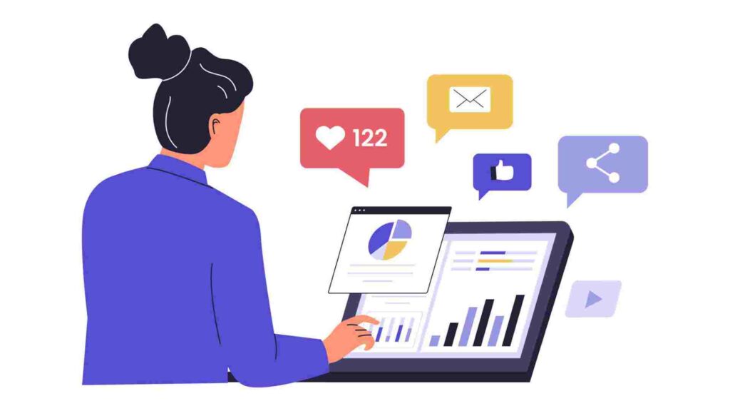 Why your social media growth is stuck with declining engagement analytics dashboard