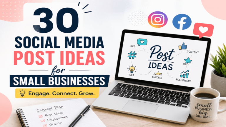 Social Media Post Ideas That Grow Small Businesses