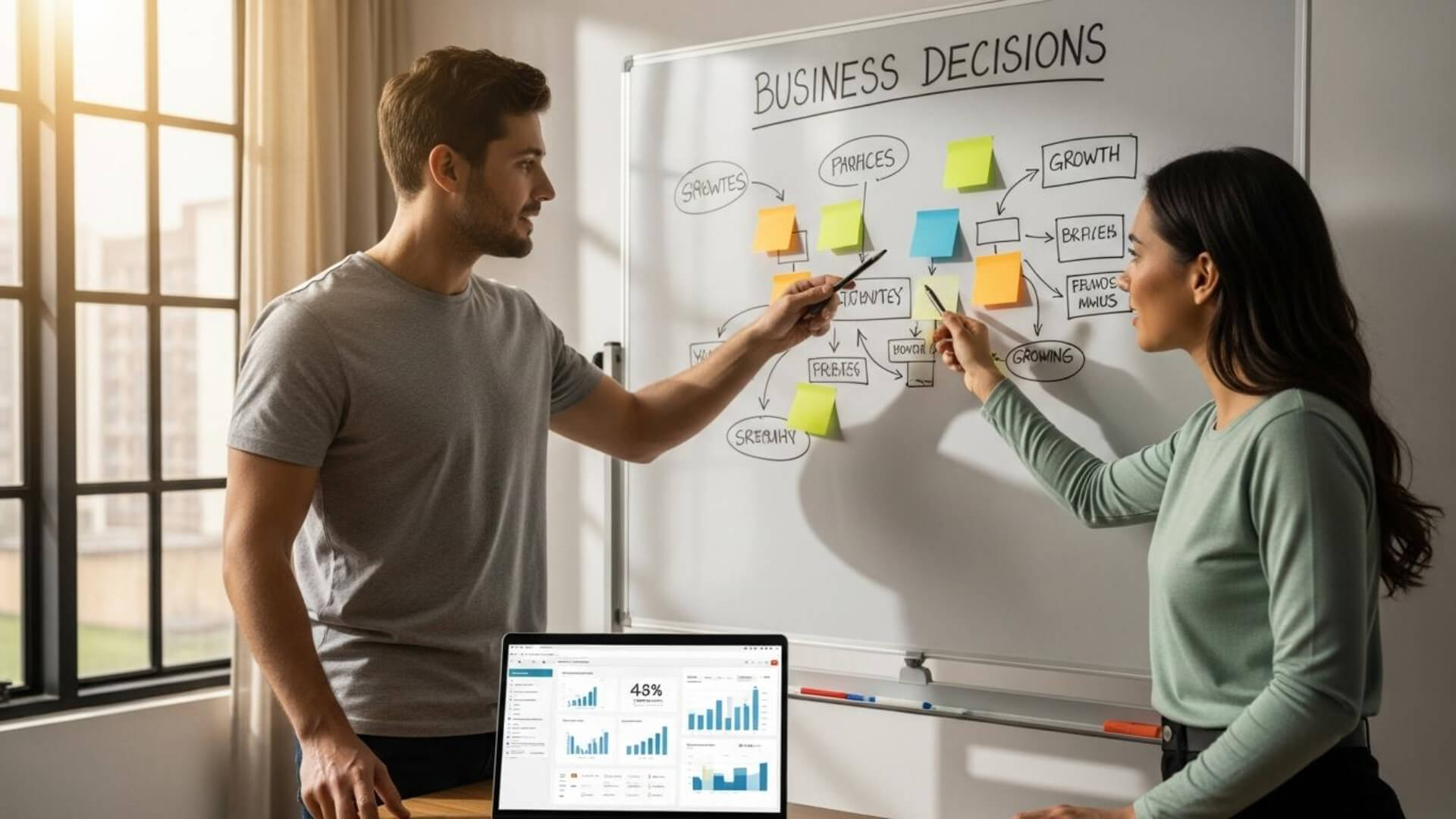 Business growth systems workflow showing scalable processes and automation