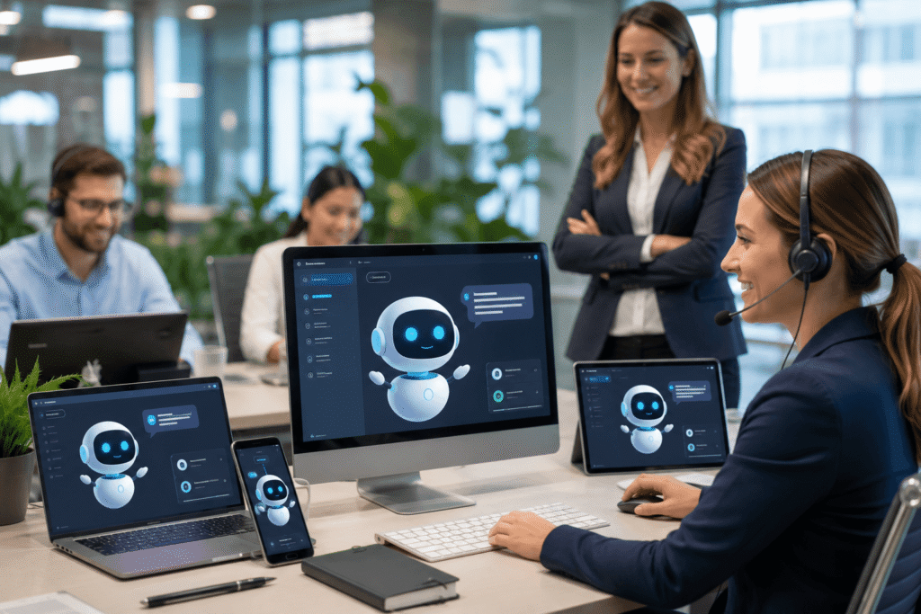 Small business automation driving productivity and business growth.