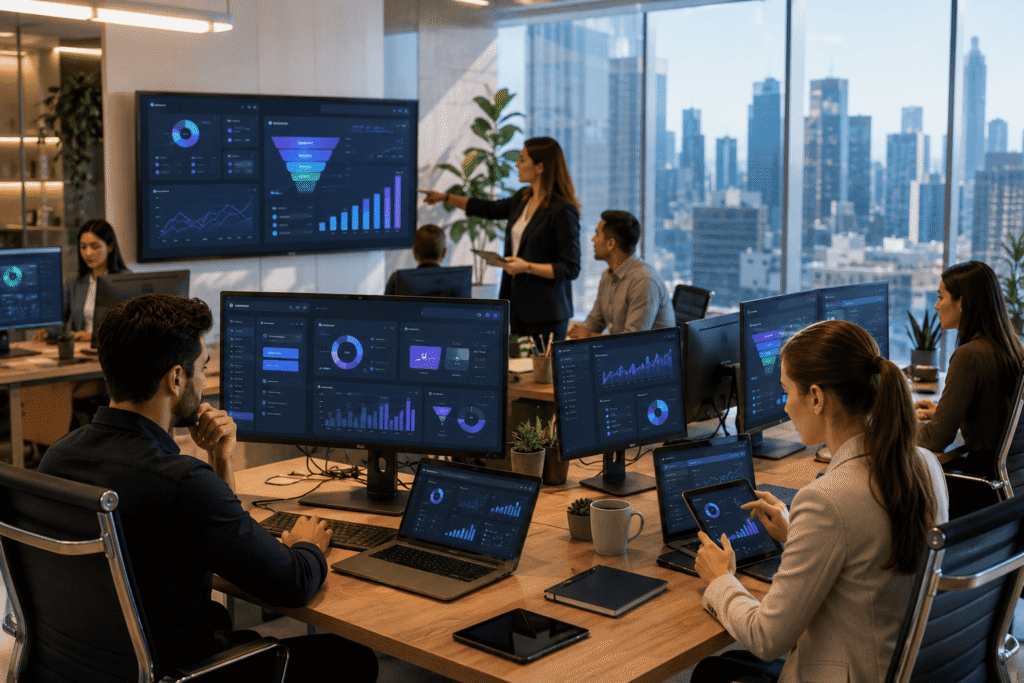Small business automation driving productivity and business growth.