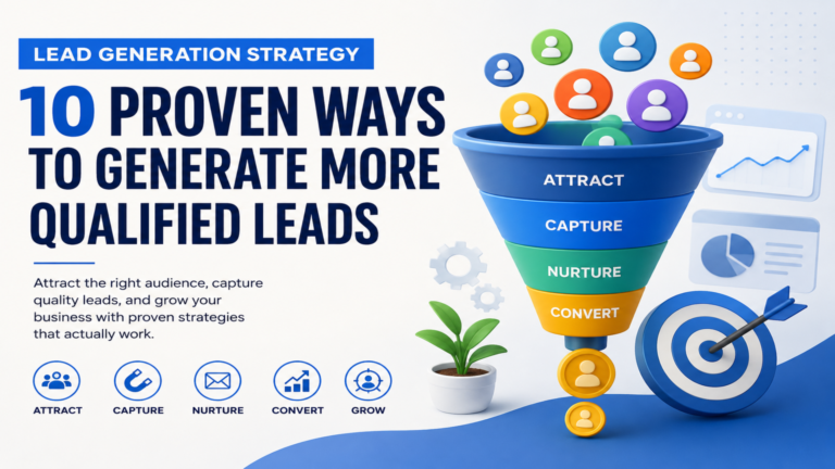 Lead Generation Strategy for generating qualified leads and business growth