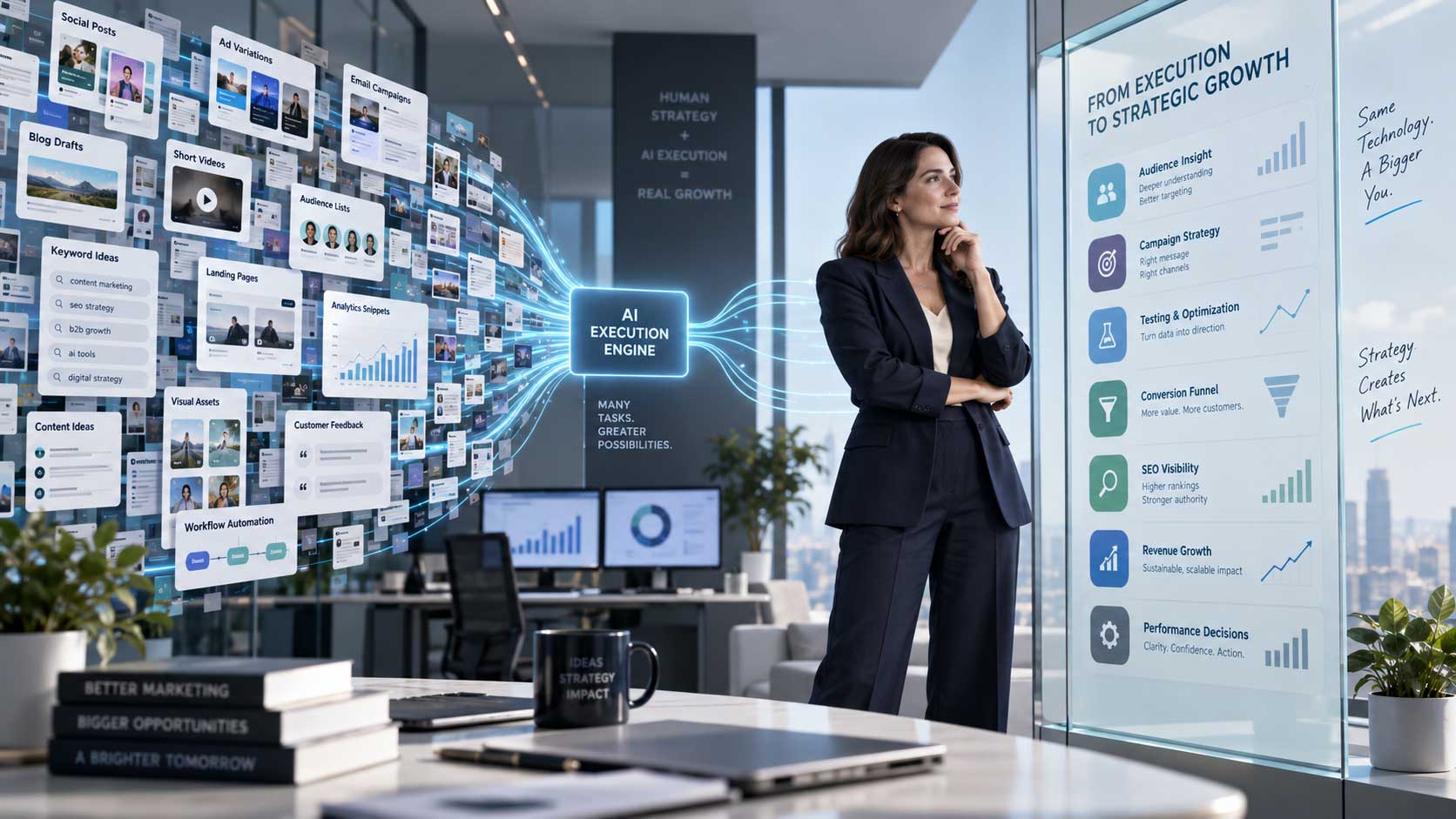 AI in Digital Marketing shifting the marketer from creator to strategist